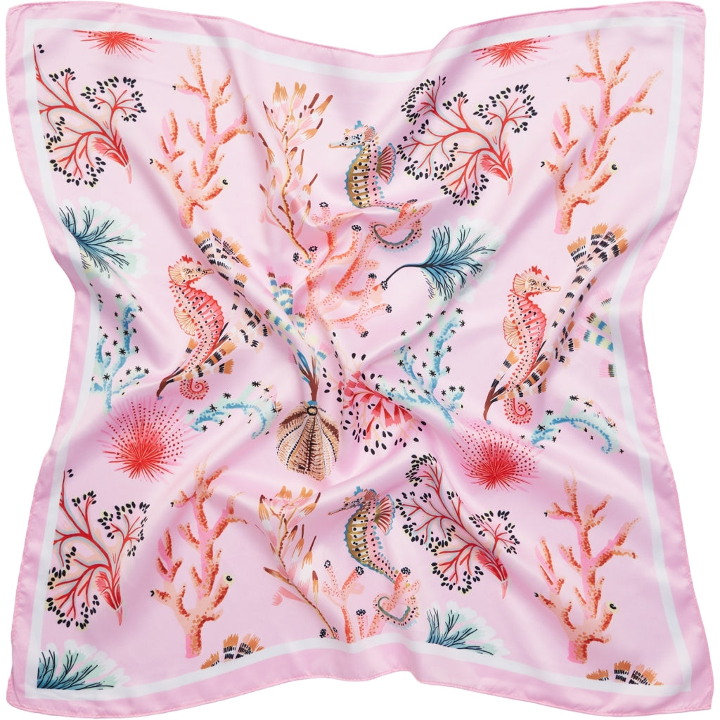 MARTA DU CHATEAU Marta du Chateau dame tørklæde MdcFinja BA-Scarf Scarf Pink3538