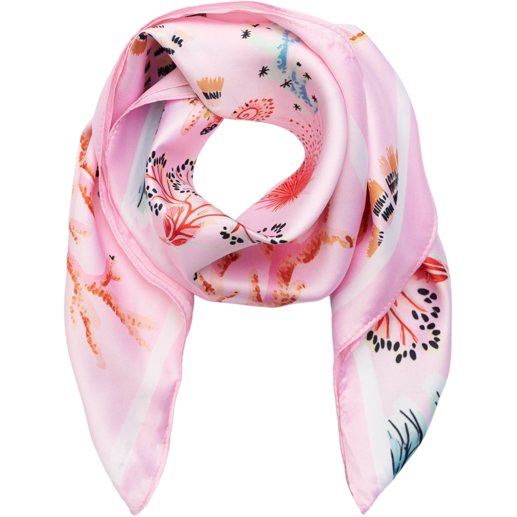 MARTA DU CHATEAU Marta du Chateau dame tørklæde MdcFinja BA-Scarf Scarf Pink3538