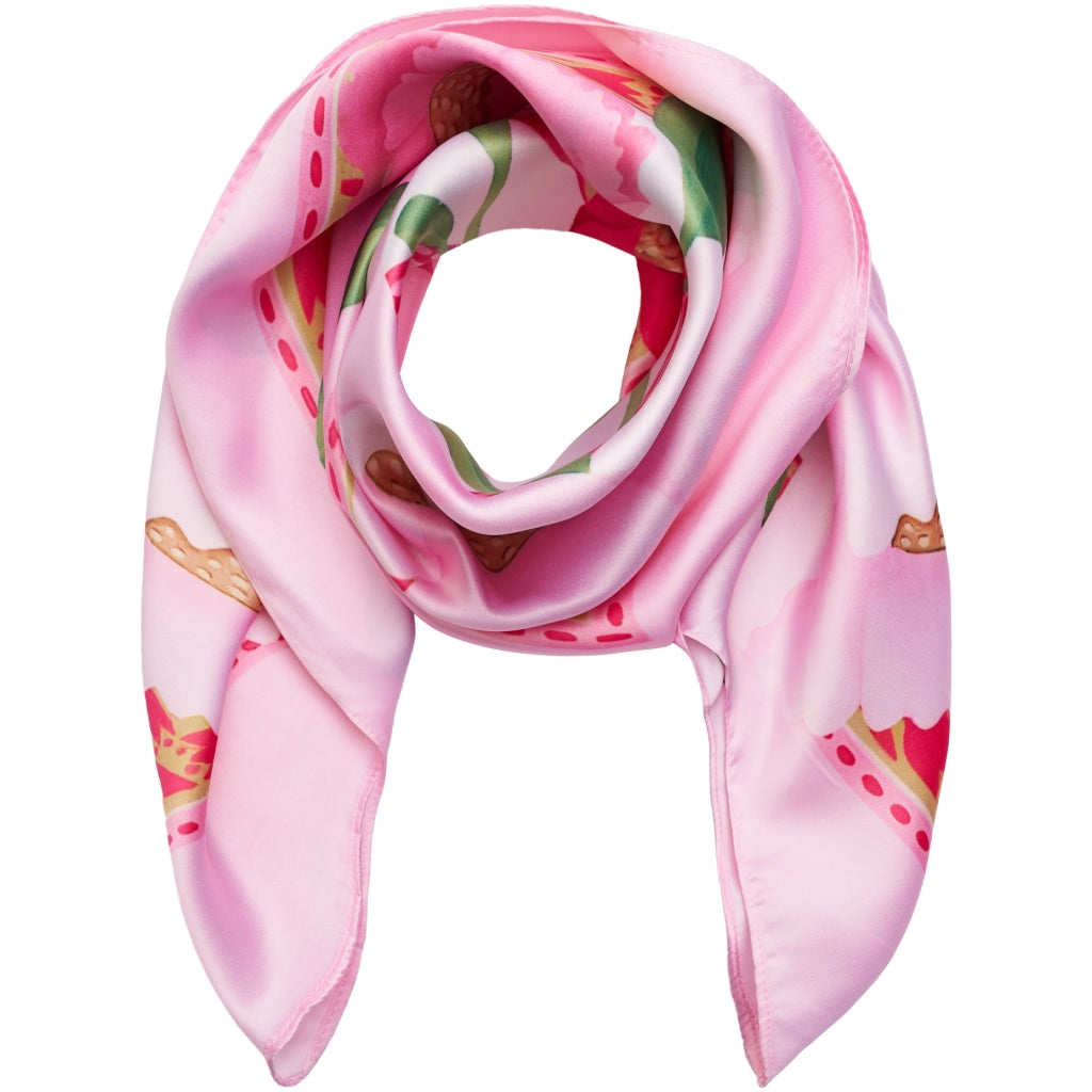 MARTA DU CHATEAU Marta du Chateau dame tørklæde MdcFinja BA-Scarf Scarf Pink3540