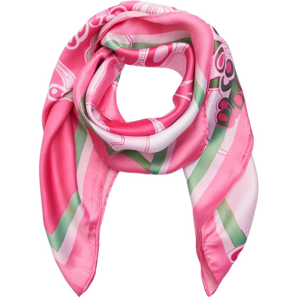 MARTA DU CHATEAU Marta du Chateau dame tørklæde MdcFinja BA-Scarf Scarf Pink3559