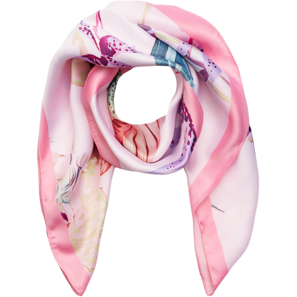 MARTA DU CHATEAU Marta du Chateau dame tørklæde MdcFinja BA-Scarf Scarf Pink3562