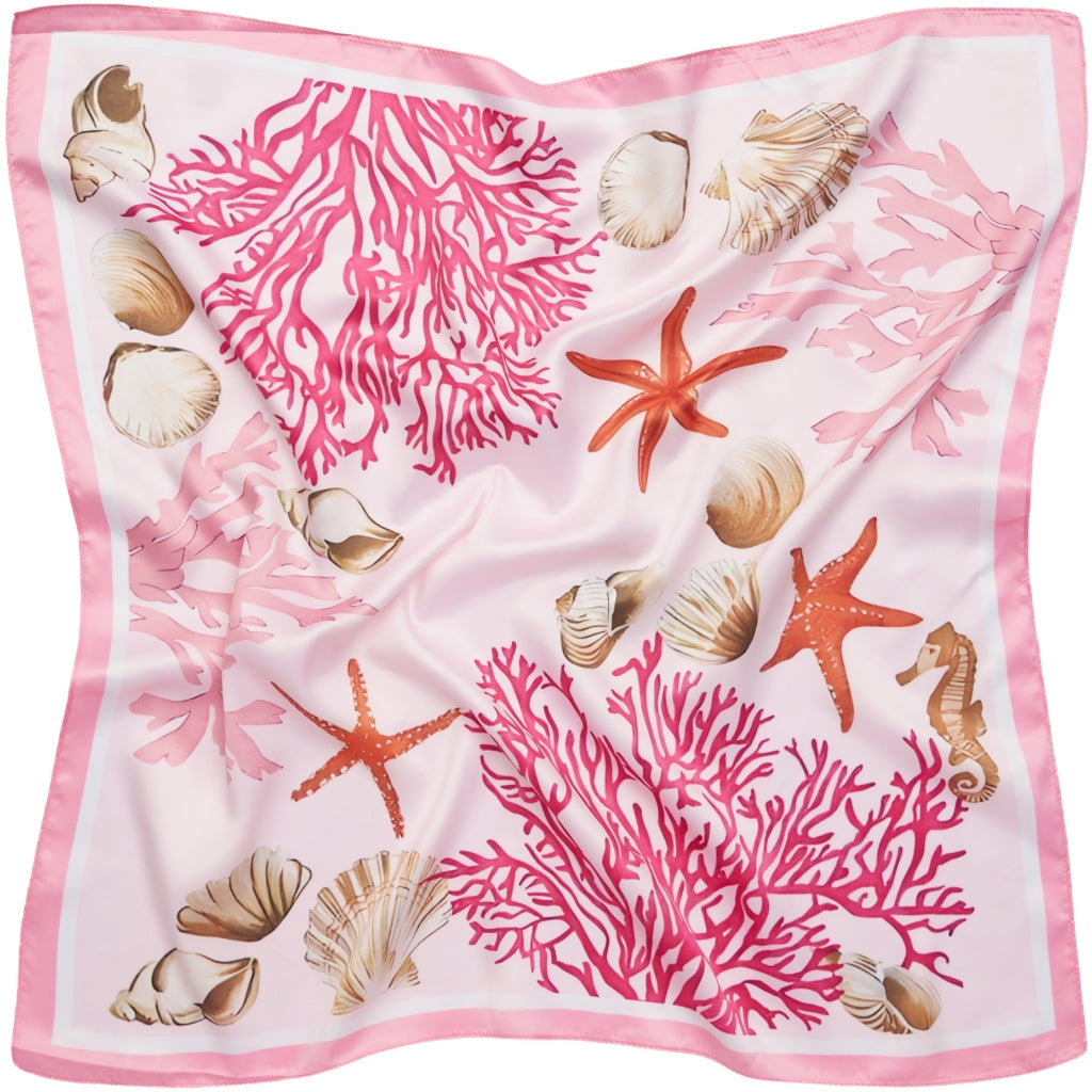 MARTA DU CHATEAU Marta du Chateau dame tørklæde MdcFinja BA-Scarf Scarf Pink3563