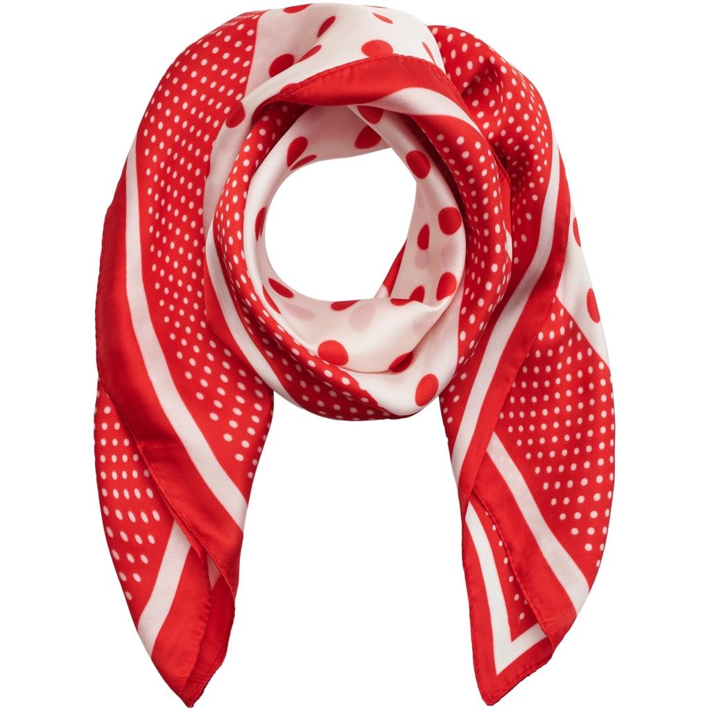 MARTA DU CHATEAU Marta du Chateau dame tørklæde MdcFinja BA-Scarf Scarf Red3201