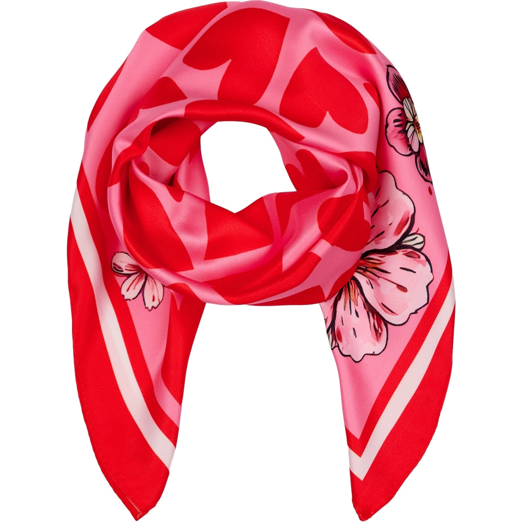 MARTA DU CHATEAU Marta du Chateau dame tørklæde MdcFinja BA-Scarf Scarf Red4060