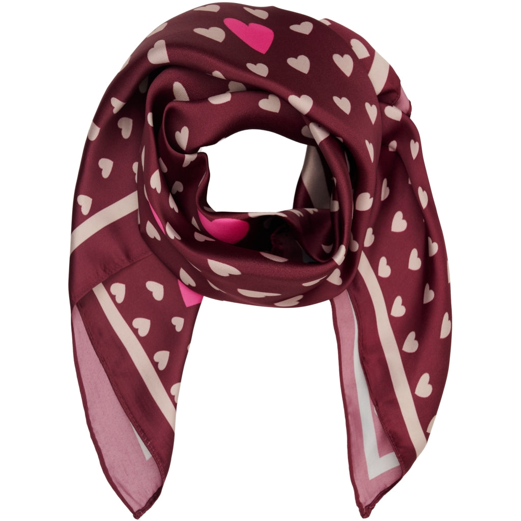 MARTA DU CHATEAU Marta du Chateau dame tørklæde MdcFinja BA-Scarf Scarf Red4250