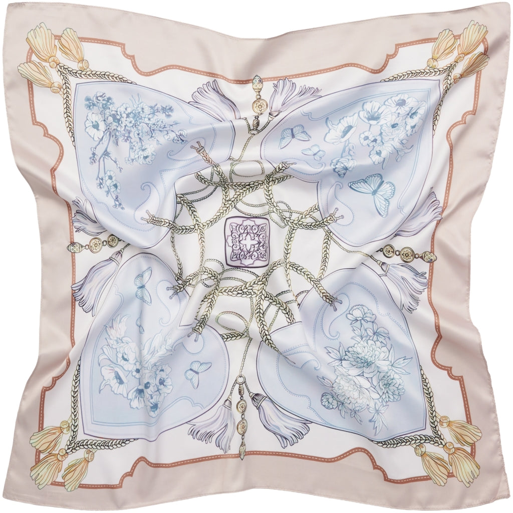 MARTA DU CHATEAU Marta du Chateau dame tørklæde MdcFinja BA-Scarf Scarf Taupe3533