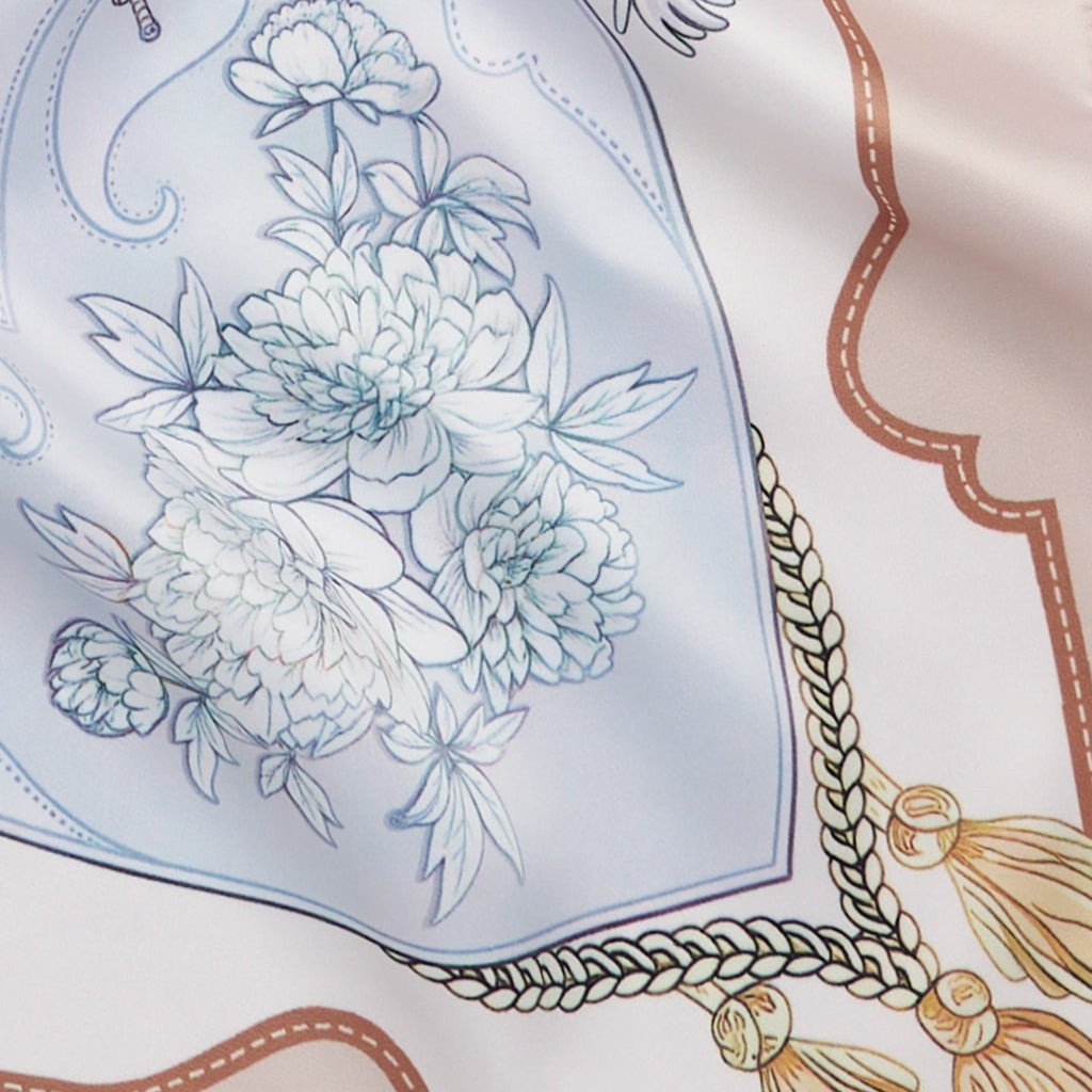 MARTA DU CHATEAU Marta du Chateau dame tørklæde MdcFinja BA-Scarf Scarf Taupe3533