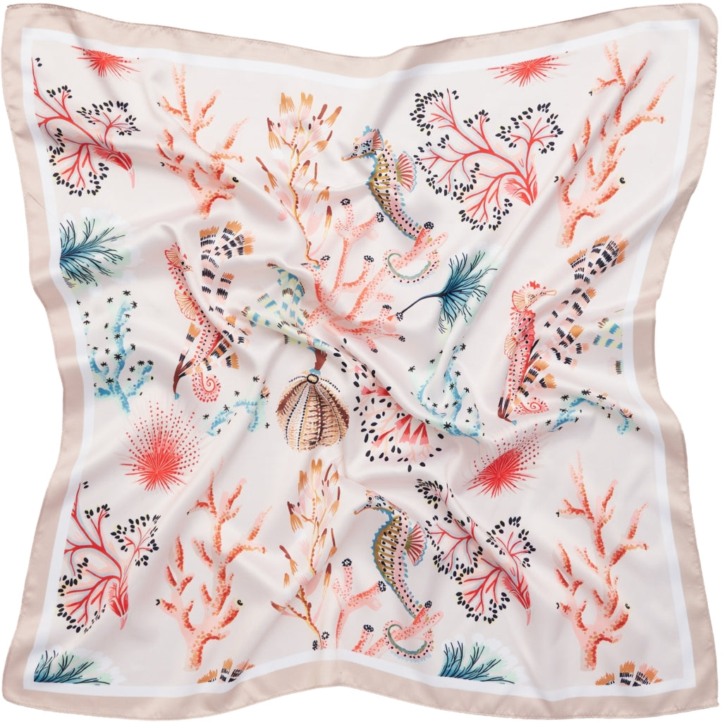 MARTA DU CHATEAU Marta du Chateau dame tørklæde MdcFinja BA-Scarf Scarf Taupe3538