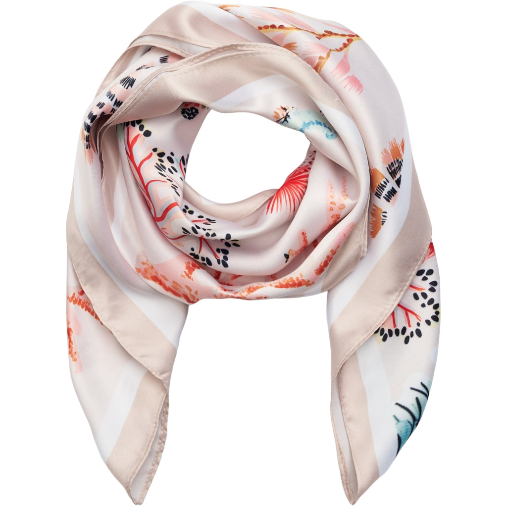 MARTA DU CHATEAU Marta du Chateau dame tørklæde MdcFinja BA-Scarf Scarf Taupe3538