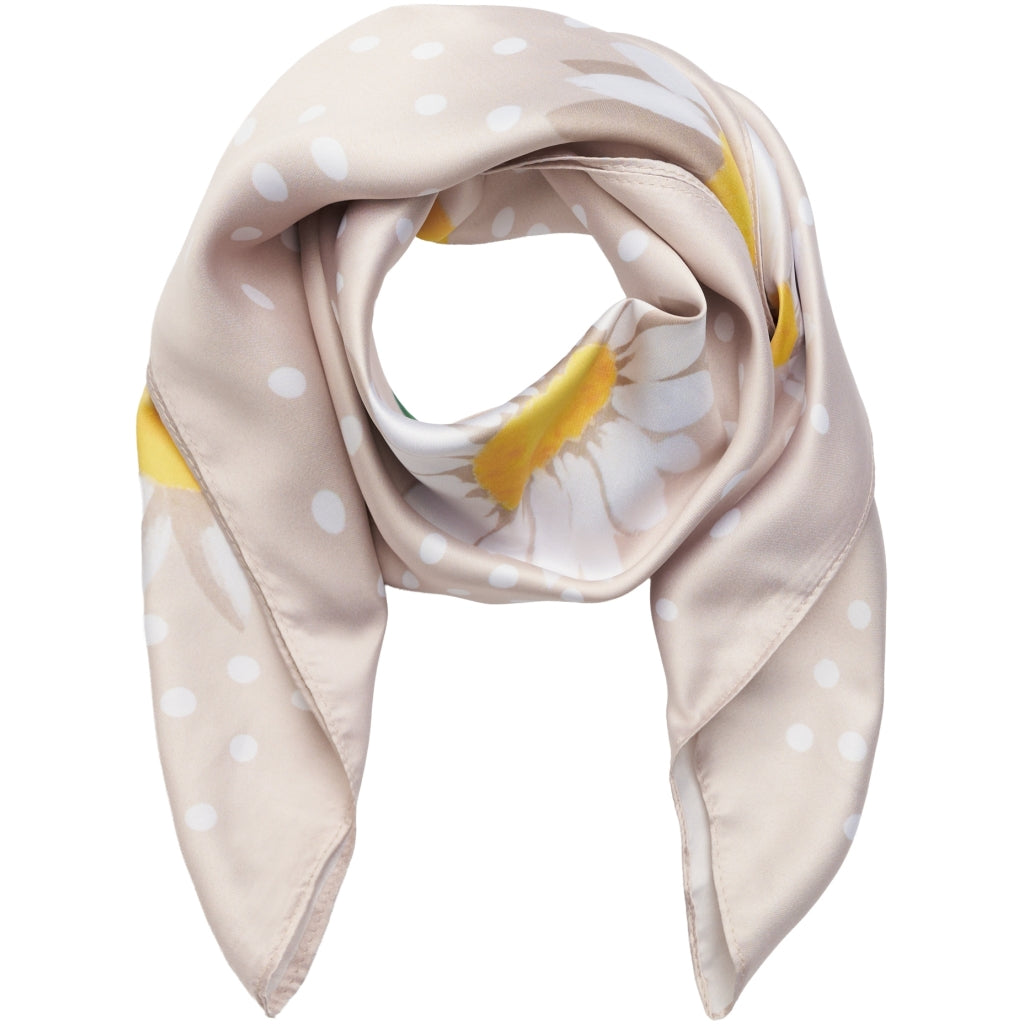MARTA DU CHATEAU Marta du Chateau dame tørklæde MdcFinja BA-Scarf Scarf Taupe3556