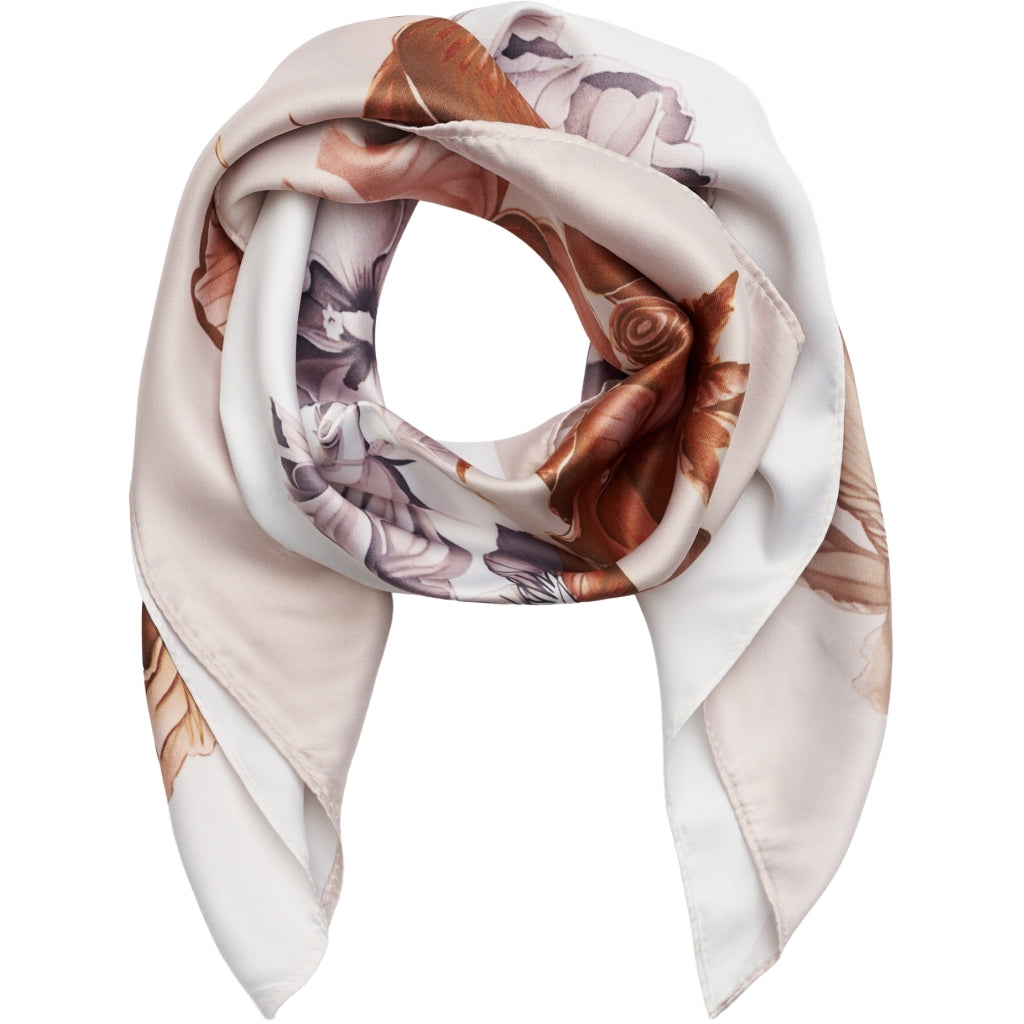 MARTA DU CHATEAU Marta du Chateau dame tørklæde MdcFinja BA-Scarf Scarf Taupe3558
