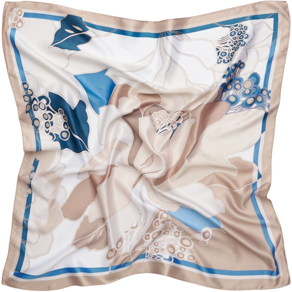 MARTA DU CHATEAU Marta du Chateau dame tørklæde MdcFinja BA-Scarf Scarf Taupe3559