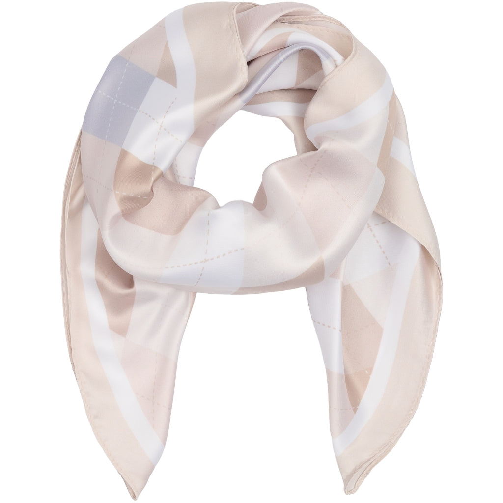 MARTA DU CHATEAU Marta du Chateau dame tørklæde MdcFinja BA-Scarf Scarf Taupe3645