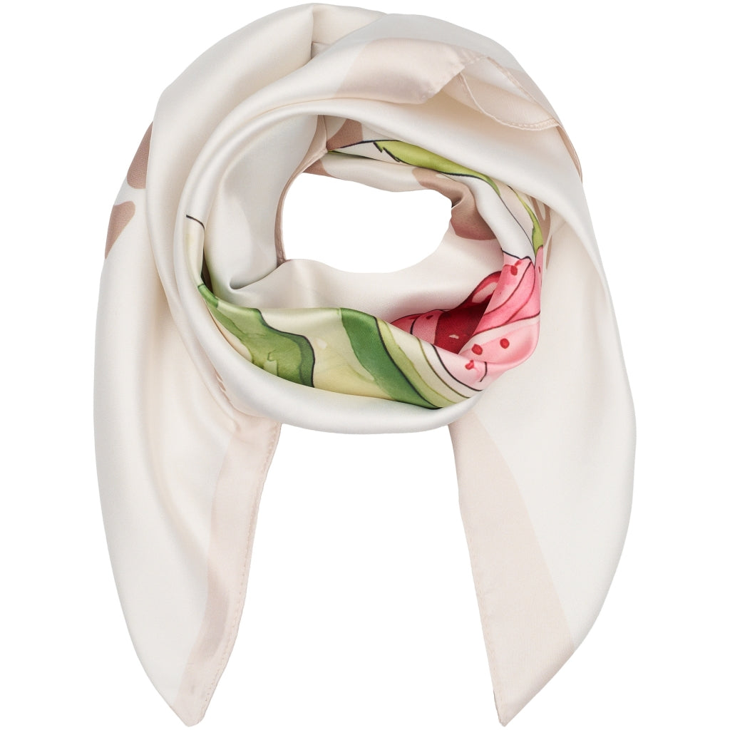 MARTA DU CHATEAU Marta du Chateau dame tørklæde MdcFinja BA-Scarf Scarf Taupe4127