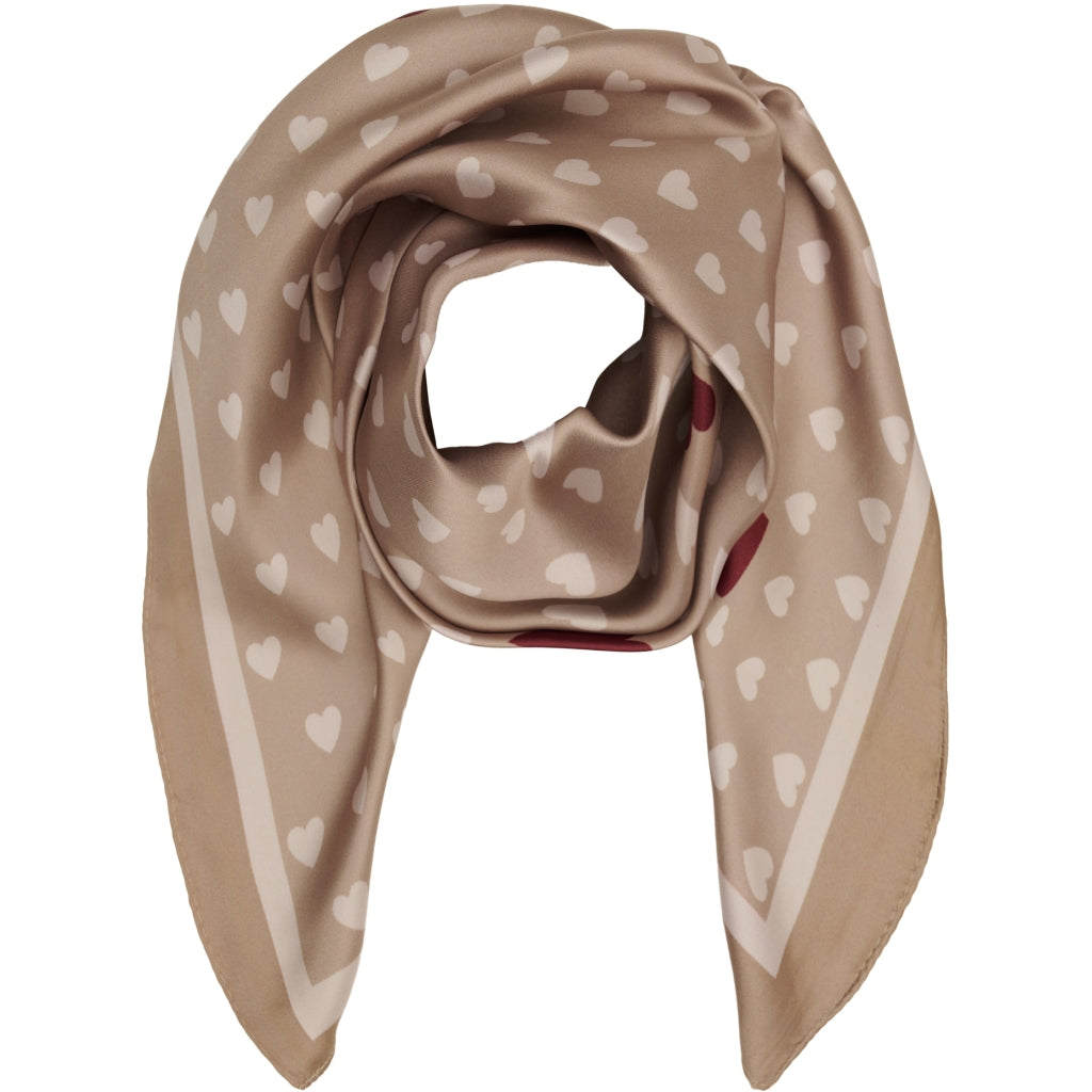 MARTA DU CHATEAU Marta du Chateau dame tørklæde MdcFinja BA-Scarf Scarf Taupe4250