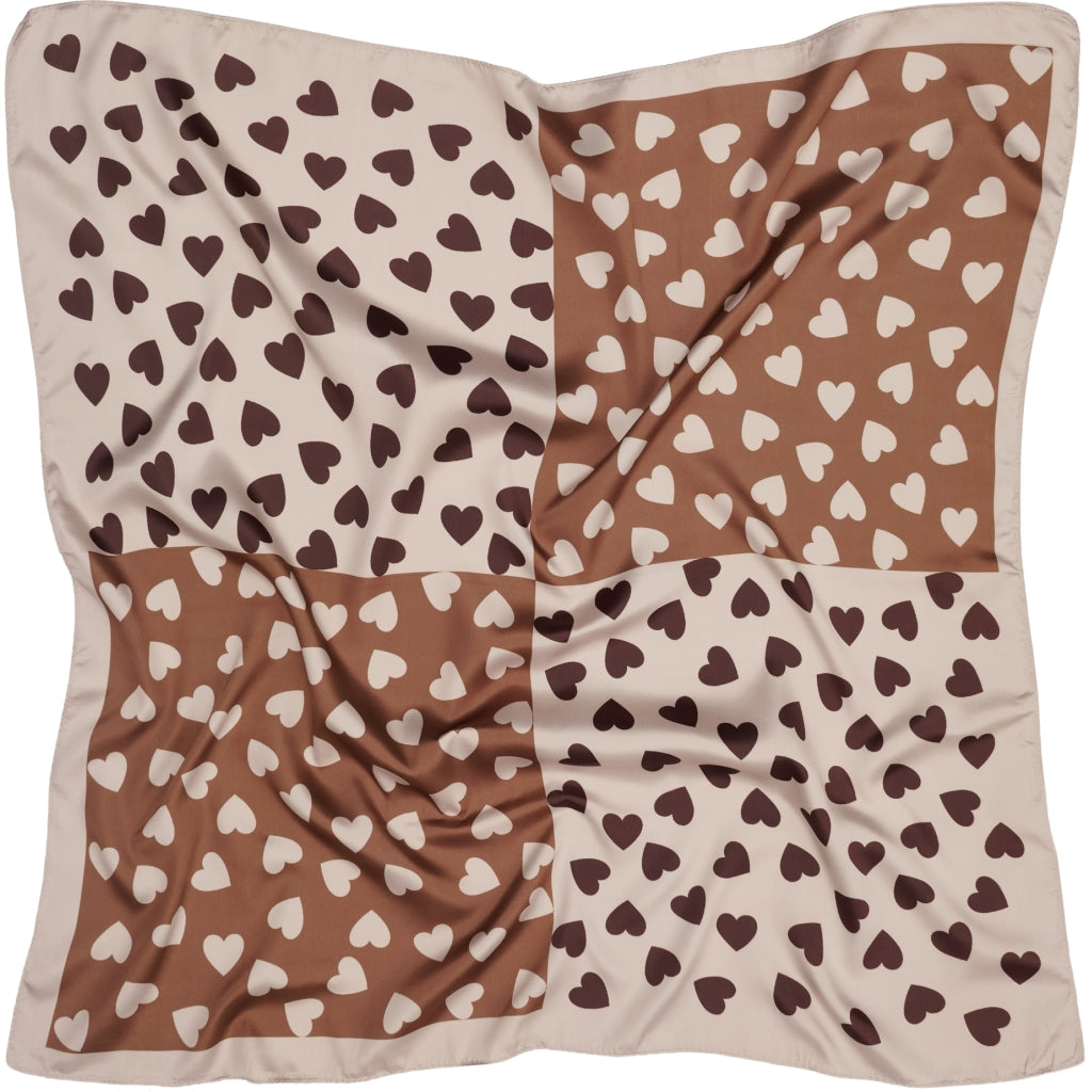 MARTA DU CHATEAU Marta du Chateau dame tørklæde MdcFinja BA-Scarf Scarf Taupe4254