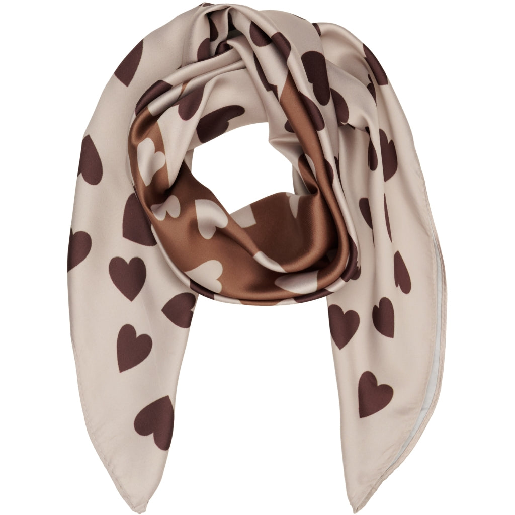 MARTA DU CHATEAU Marta du Chateau dame tørklæde MdcFinja BA-Scarf Scarf Taupe4254