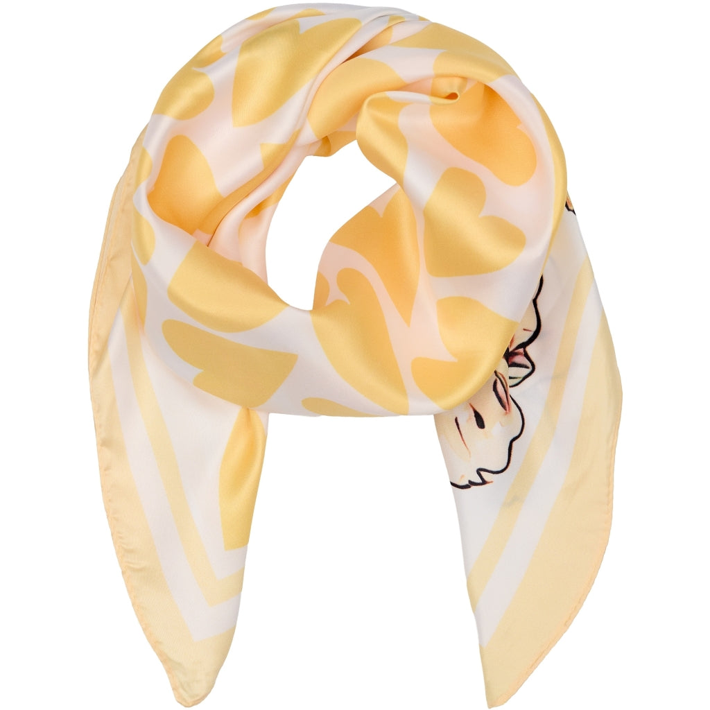 MARTA DU CHATEAU Marta du Chateau dame tørklæde MdcFinja BA-Scarf Scarf Yellow4060