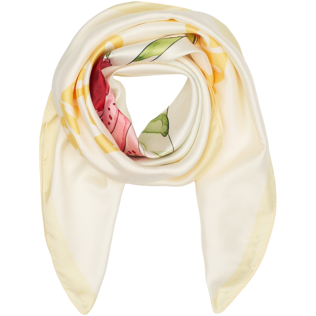 MARTA DU CHATEAU Marta du Chateau dame tørklæde MdcFinja BA-Scarf Scarf Yellow4127