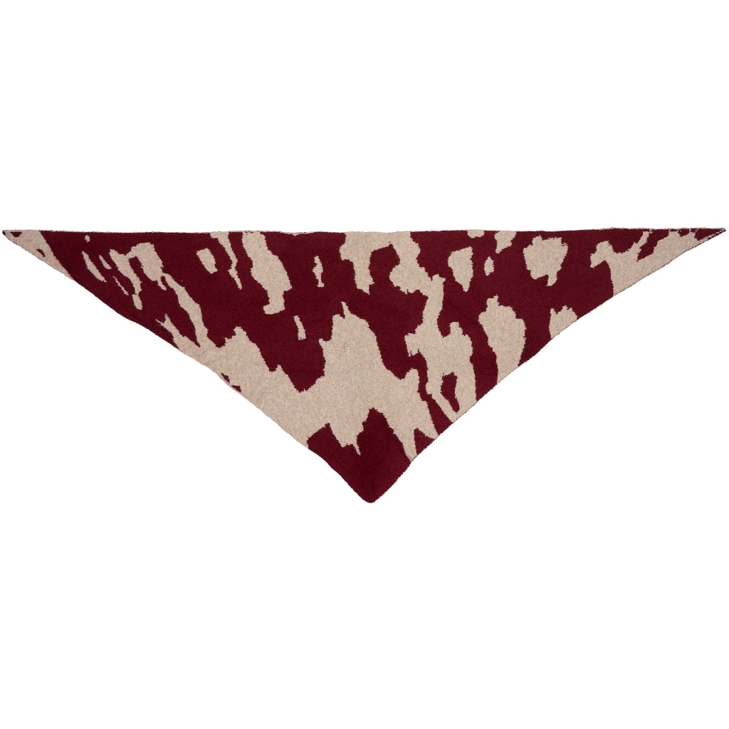 MARTA DU CHATEAU Marta du Chateau dame tørklæde MdcFreesia BA-2802 Scarf Bordeaux