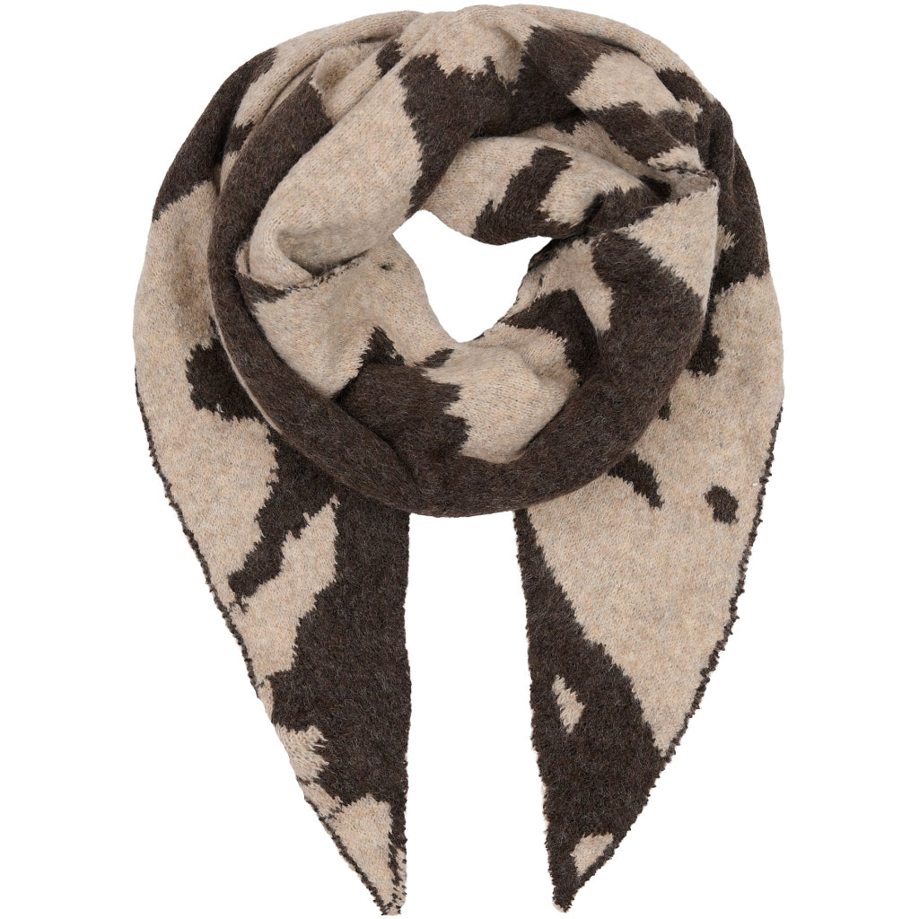 MARTA DU CHATEAU Marta du Chateau dame tørklæde MdcFreesia BA-2802 Scarf Taupe