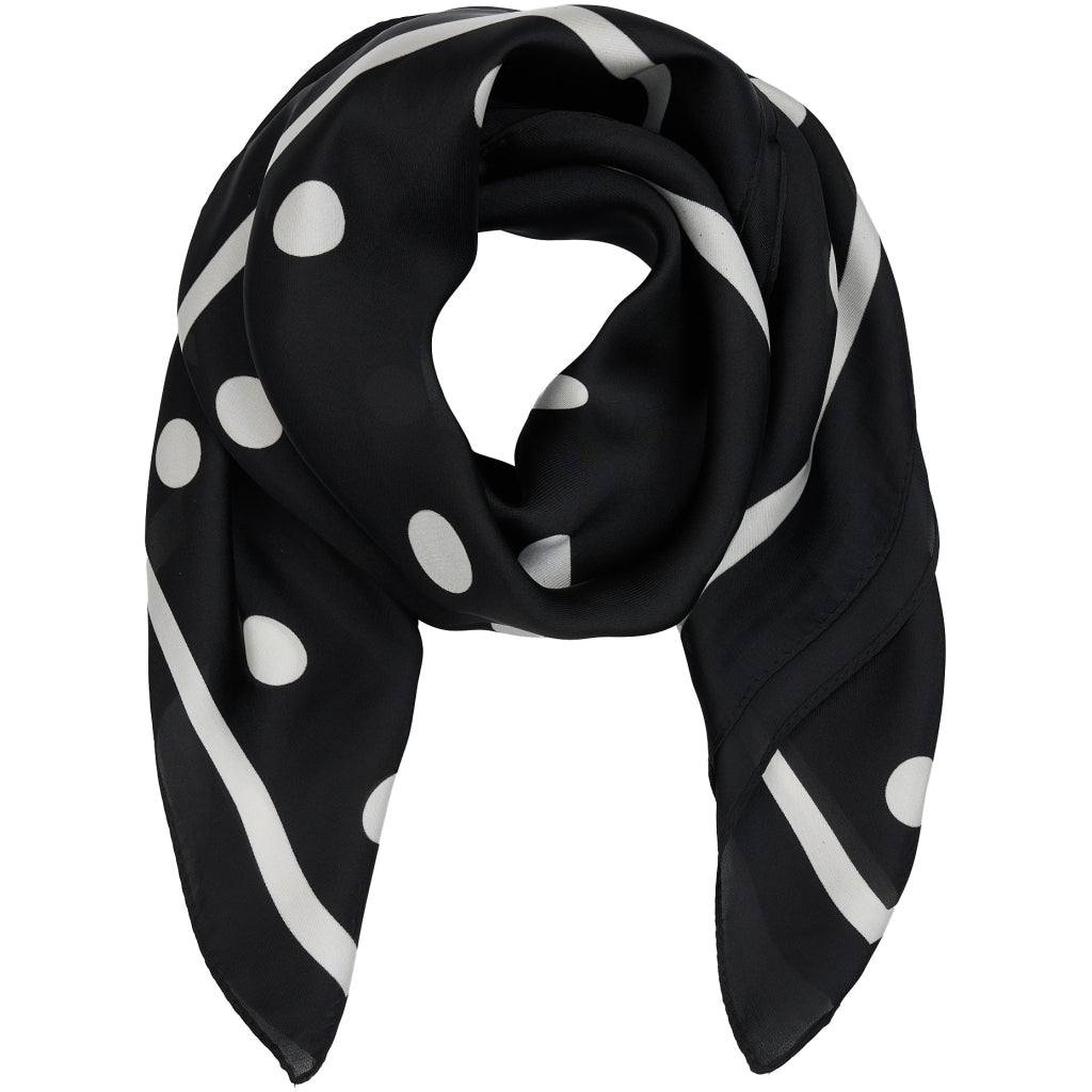MARTA DU CHATEAU Marta du Chateau dame tørklæde MdcJuline FA-Scarf Scarf Black1515