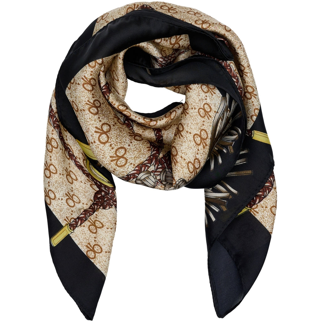 MARTA DU CHATEAU Marta du Chateau dame tørklæde MdcJuline FA-Scarf Scarf Black31226
