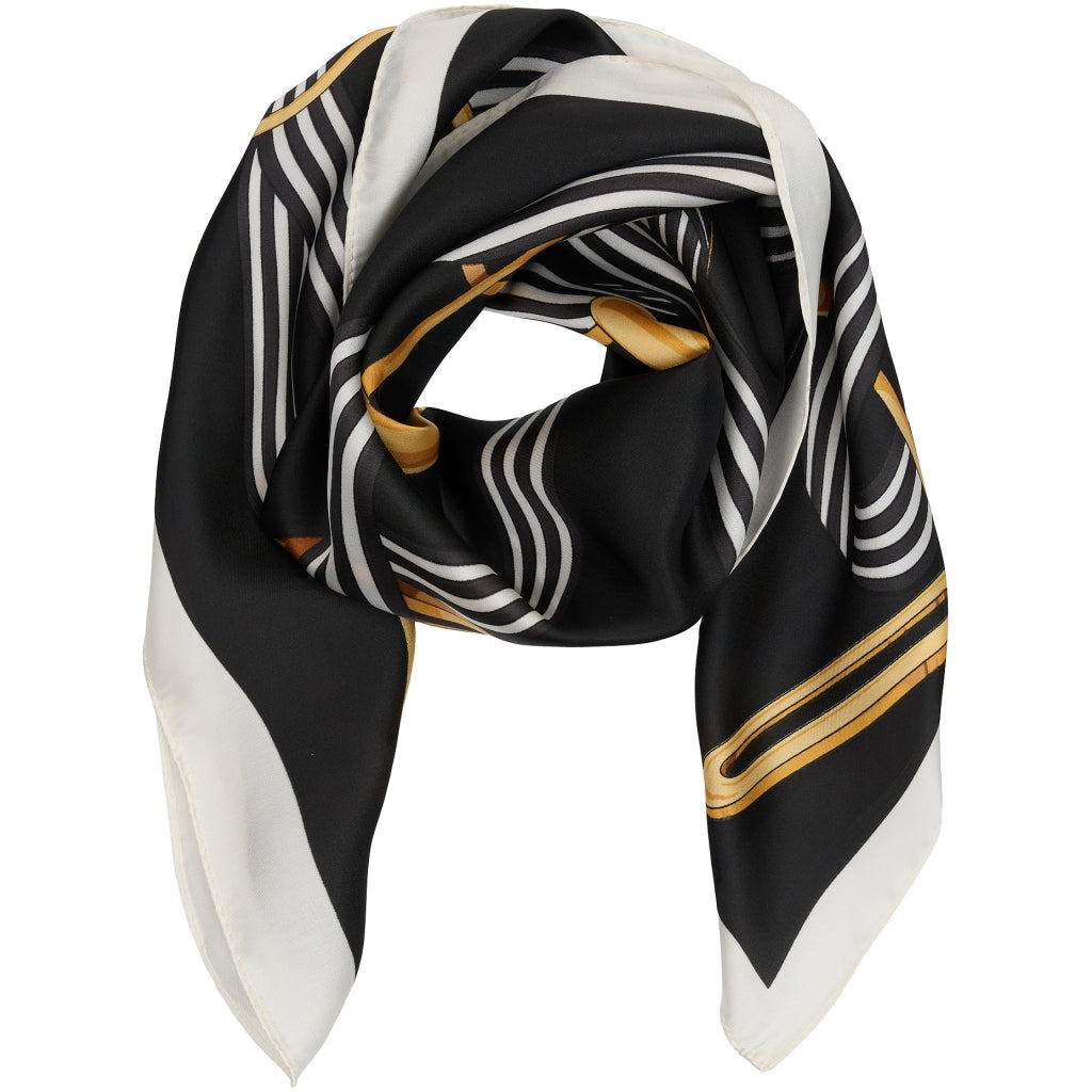 MARTA DU CHATEAU Marta du Chateau dame tørklæde MdcJuline FA-Scarf Scarf Black3849