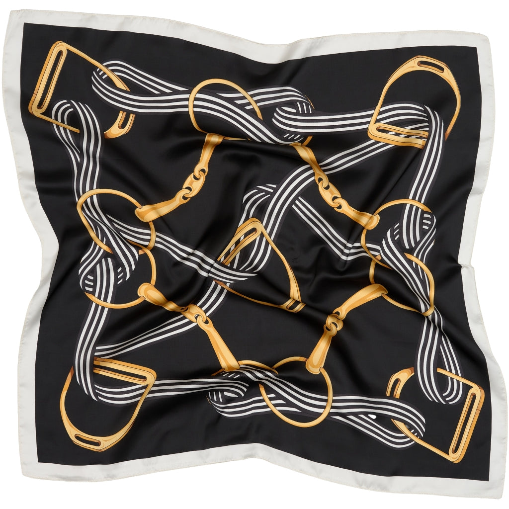 MARTA DU CHATEAU Marta du Chateau dame tørklæde MdcJuline FA-Scarf Scarf Black3849