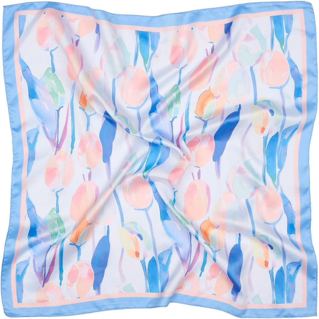 MARTA DU CHATEAU Marta du Chateau dame tørklæde MdcJuline FA-Scarf Scarf Blue11122