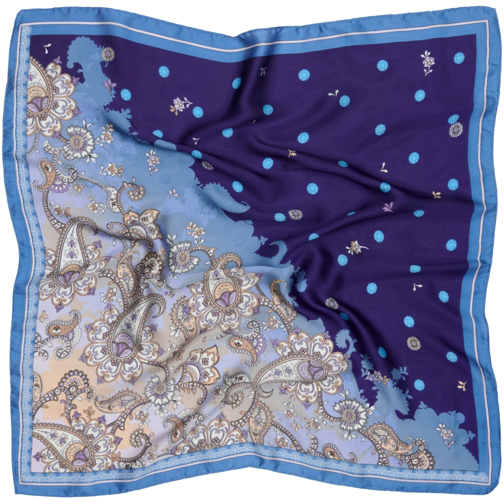 MARTA DU CHATEAU Marta du Chateau dame tørklæde MdcJuline FA-Scarf Scarf Blue31208