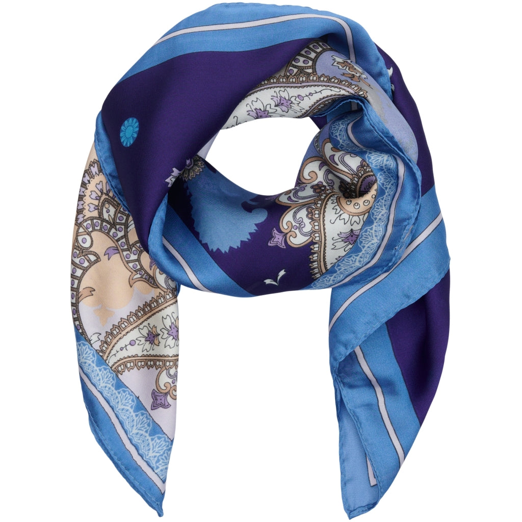 MARTA DU CHATEAU Marta du Chateau dame tørklæde MdcJuline FA-Scarf Scarf Blue31208