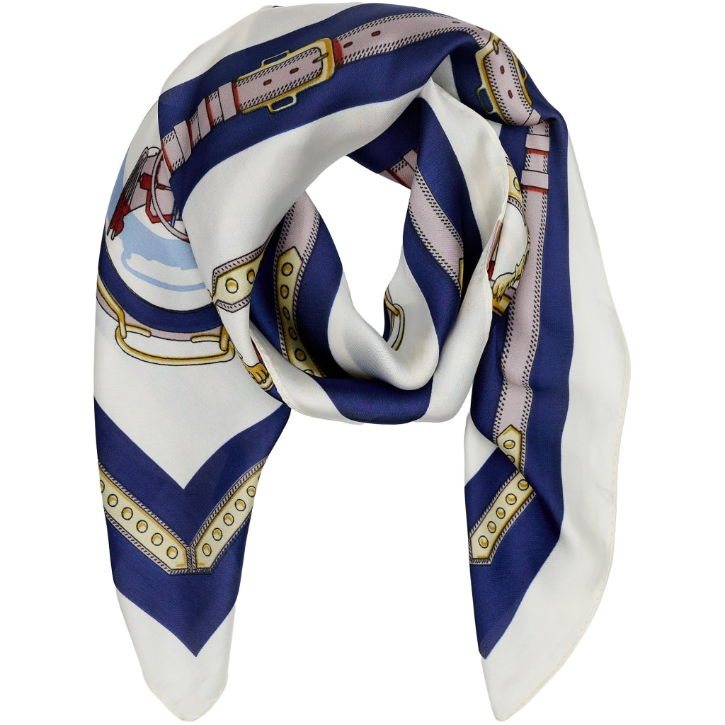 MARTA DU CHATEAU Marta du Chateau dame tørklæde MdcJuline FA-Scarf Scarf Blue31218