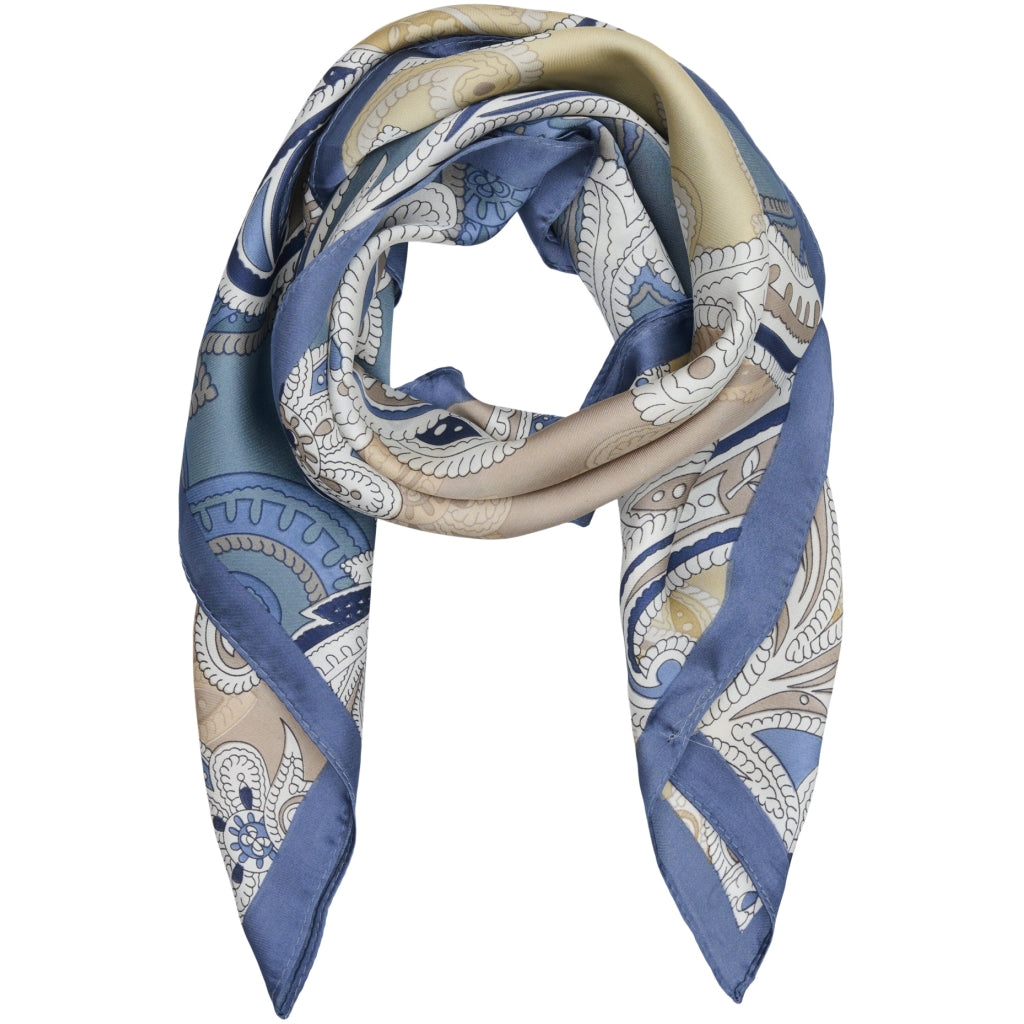 MARTA DU CHATEAU Marta du Chateau dame tørklæde MdcJuline FA-Scarf Scarf Blue31232