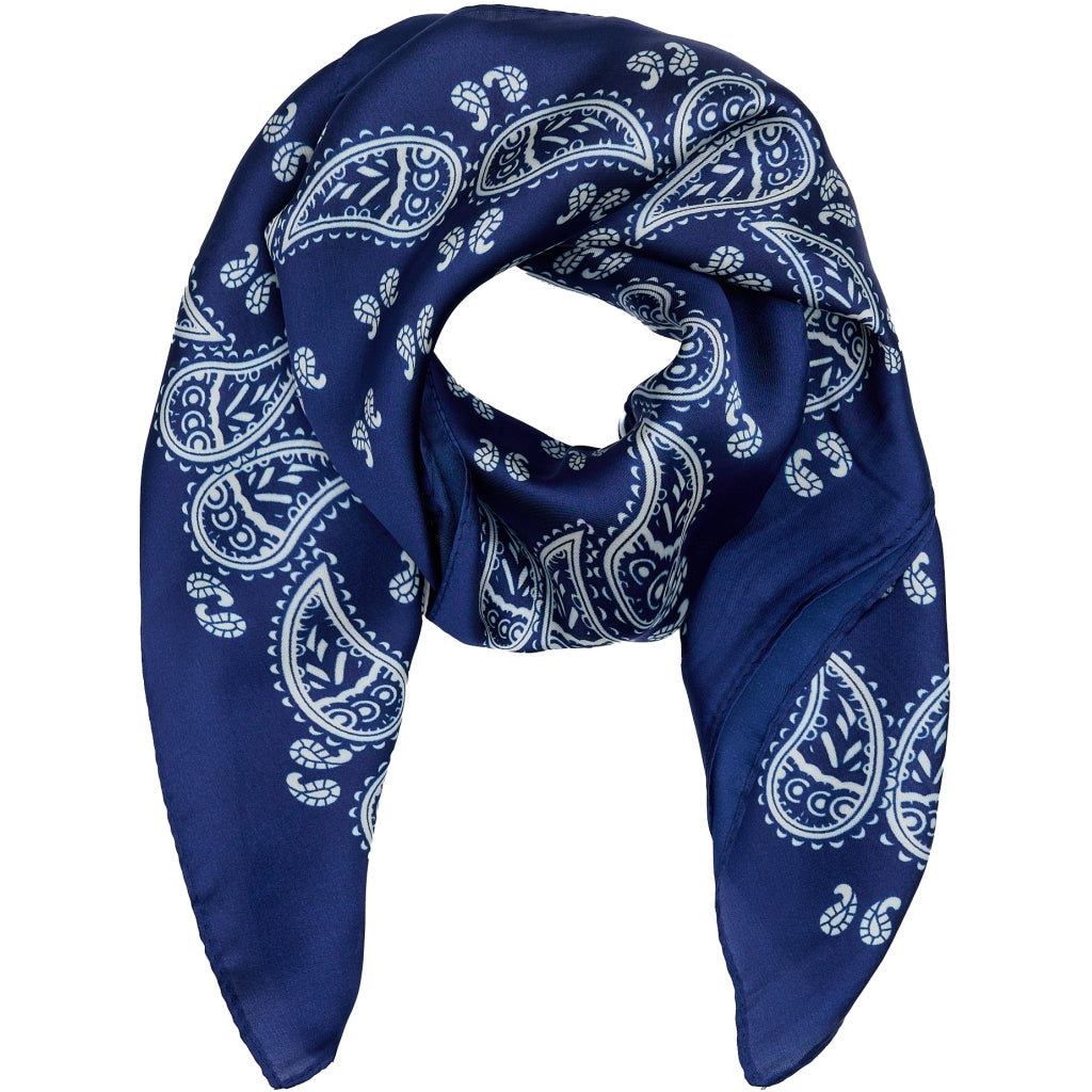 MARTA DU CHATEAU Marta du Chateau dame tørklæde MdcJuline FA-Scarf Scarf Blue31233