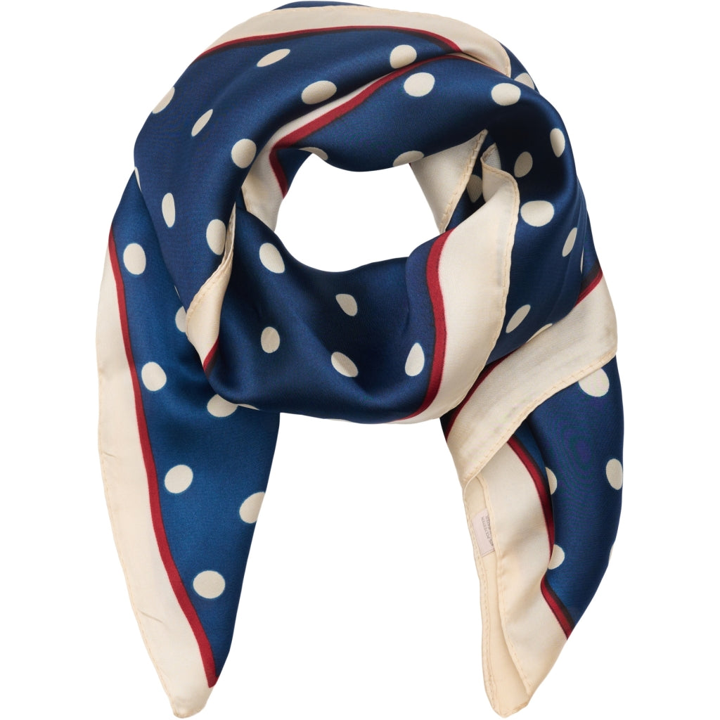 MARTA DU CHATEAU Marta du Chateau dame tørklæde MdcJuline FA-Scarf Scarf Blue31235