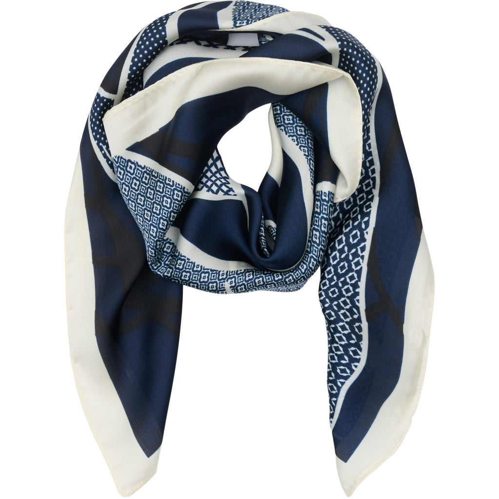 MARTA DU CHATEAU Marta du Chateau dame tørklæde MdcJuline FA-Scarf Scarf Blue31240