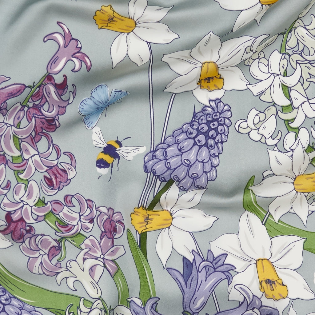 MARTA DU CHATEAU Marta du Chateau dame tørklæde MdcJuline FA-Scarf Scarf Blue31320-3