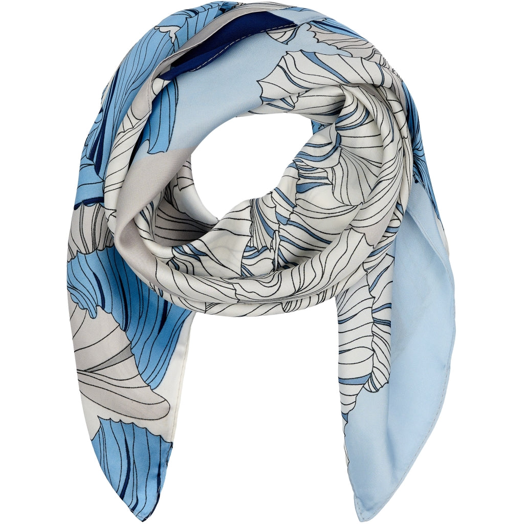 MARTA DU CHATEAU Marta du Chateau dame tørklæde MdcJuline FA-Scarf Scarf Blue3884