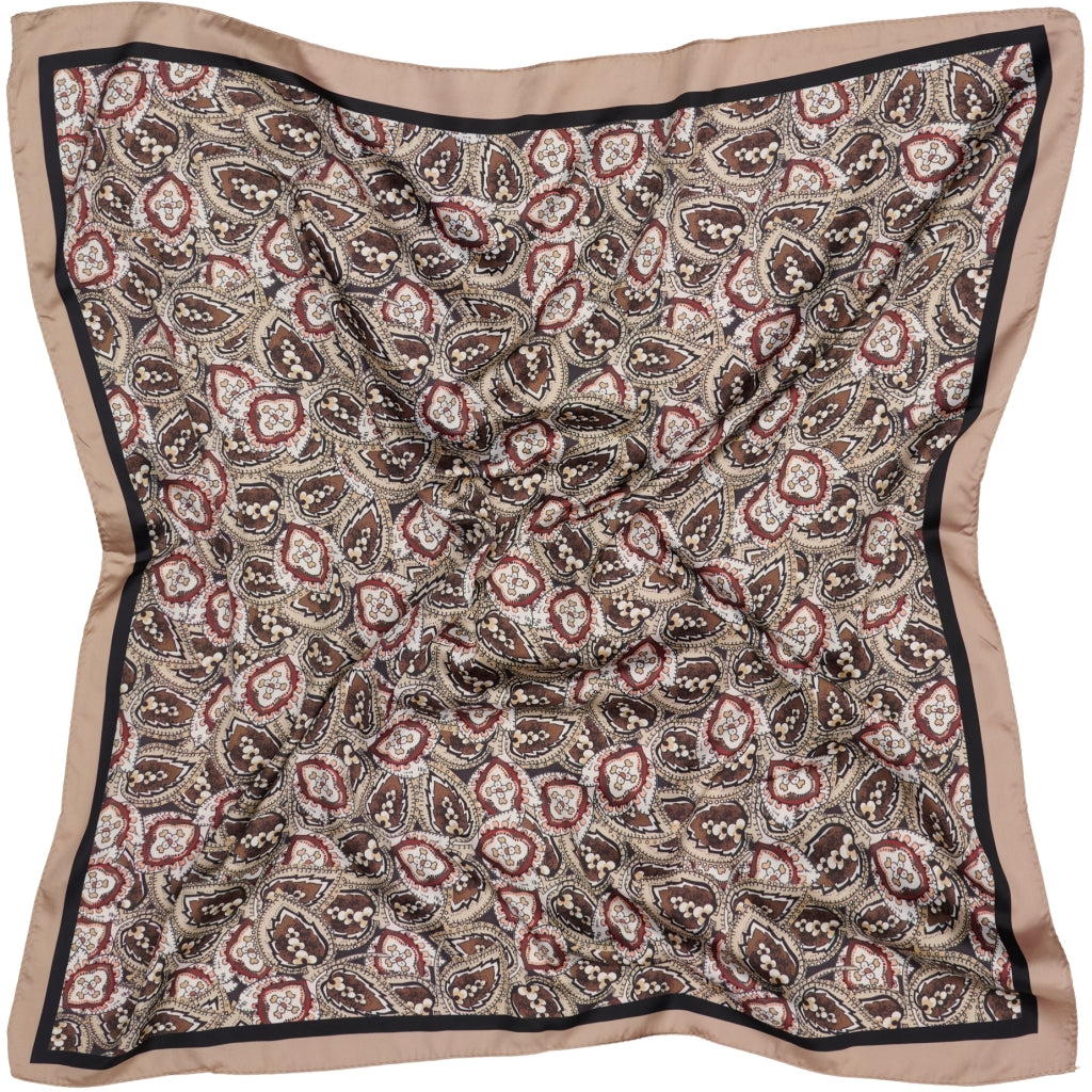 MARTA DU CHATEAU Marta du Chateau dame tørklæde MdcJuline FA-Scarf Scarf Brown11155-5