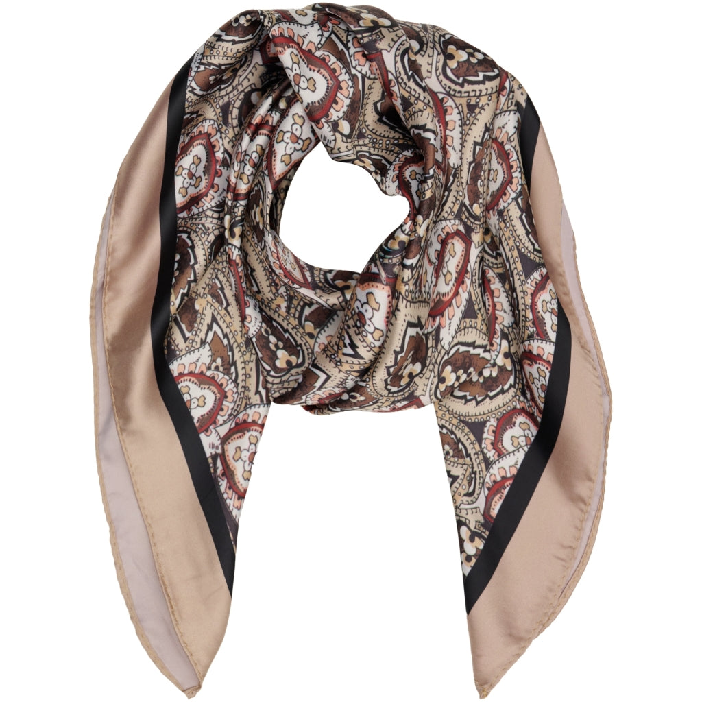 MARTA DU CHATEAU Marta du Chateau dame tørklæde MdcJuline FA-Scarf Scarf Brown11155-5