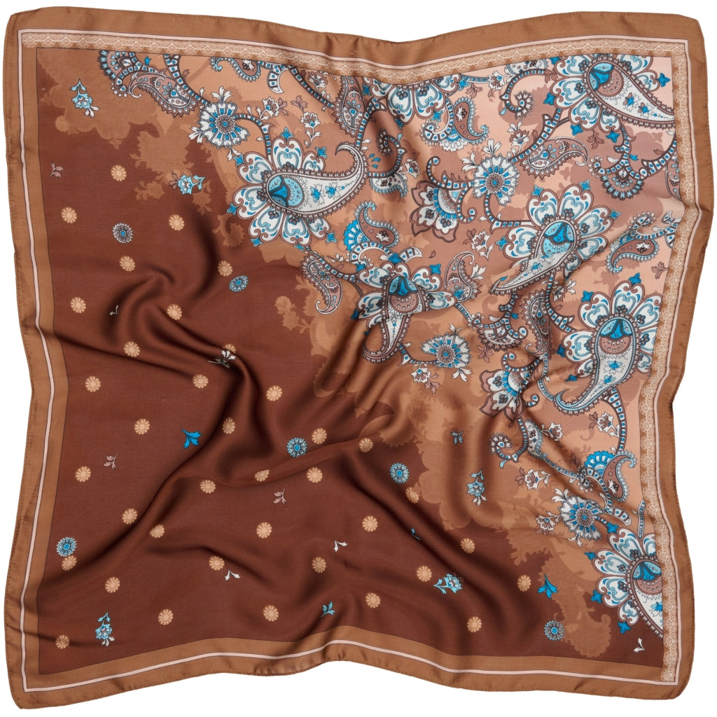 MARTA DU CHATEAU Marta du Chateau dame tørklæde MdcJuline FA-Scarf Scarf Brown31208