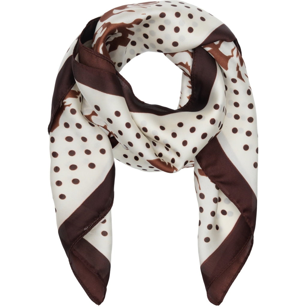 MARTA DU CHATEAU Marta du Chateau dame tørklæde MdcJuline FA-Scarf Scarf Brown31215