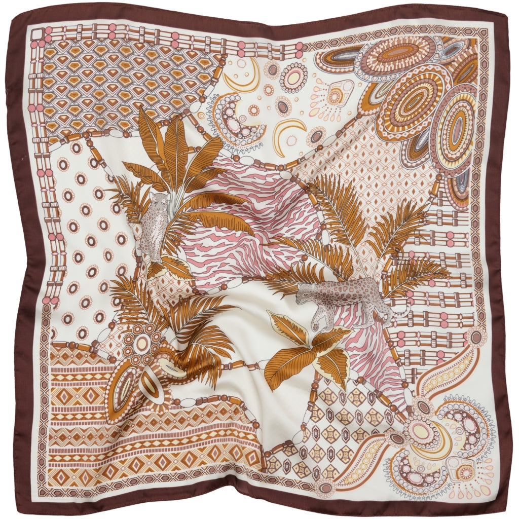 MARTA DU CHATEAU Marta du Chateau dame tørklæde MdcJuline FA-Scarf Scarf Brown31227