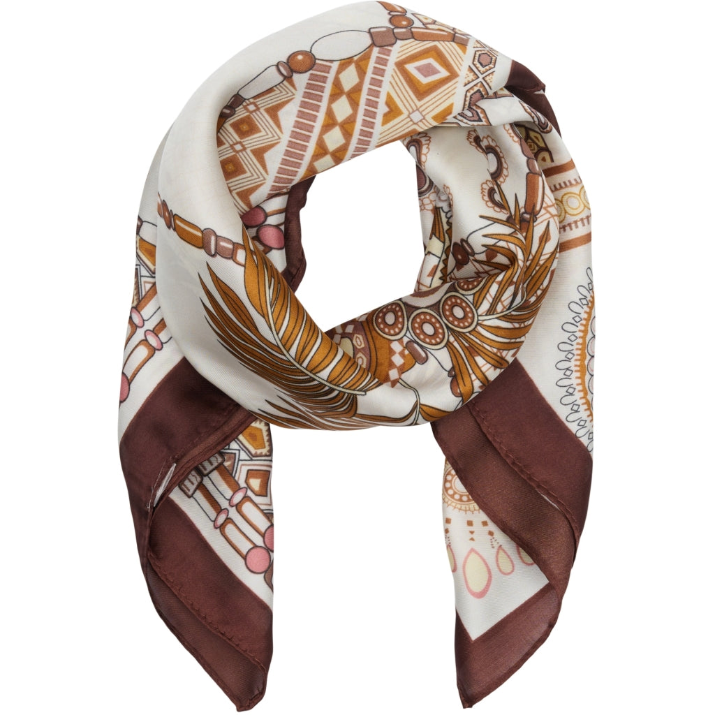 MARTA DU CHATEAU Marta du Chateau dame tørklæde MdcJuline FA-Scarf Scarf Brown31227