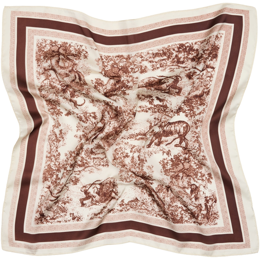 MARTA DU CHATEAU Marta du Chateau dame tørklæde MdcJuline FA-Scarf Scarf Brown31274