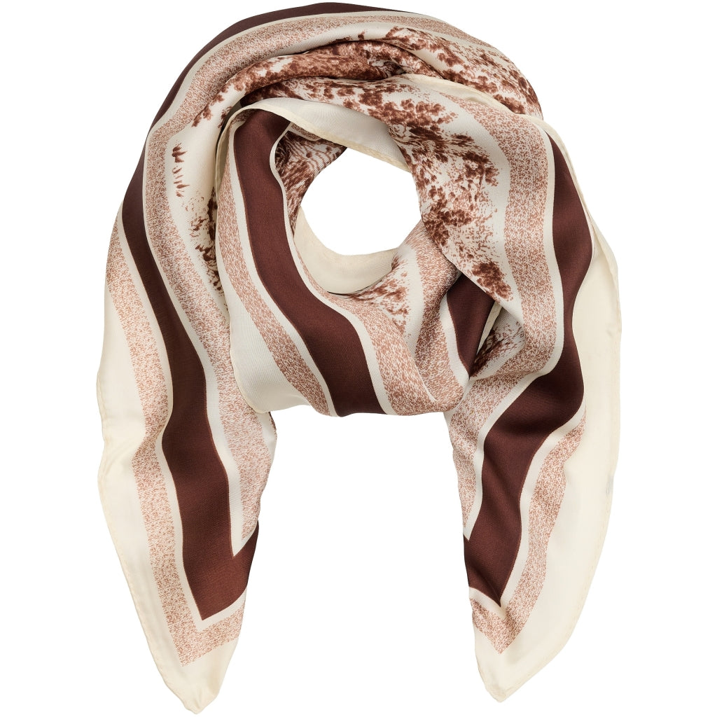 MARTA DU CHATEAU Marta du Chateau dame tørklæde MdcJuline FA-Scarf Scarf Brown31274
