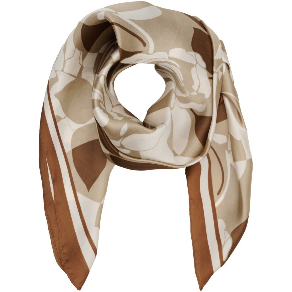 MARTA DU CHATEAU Marta du Chateau dame tørklæde MdcJuline FA-Scarf Scarf Brown31324-1
