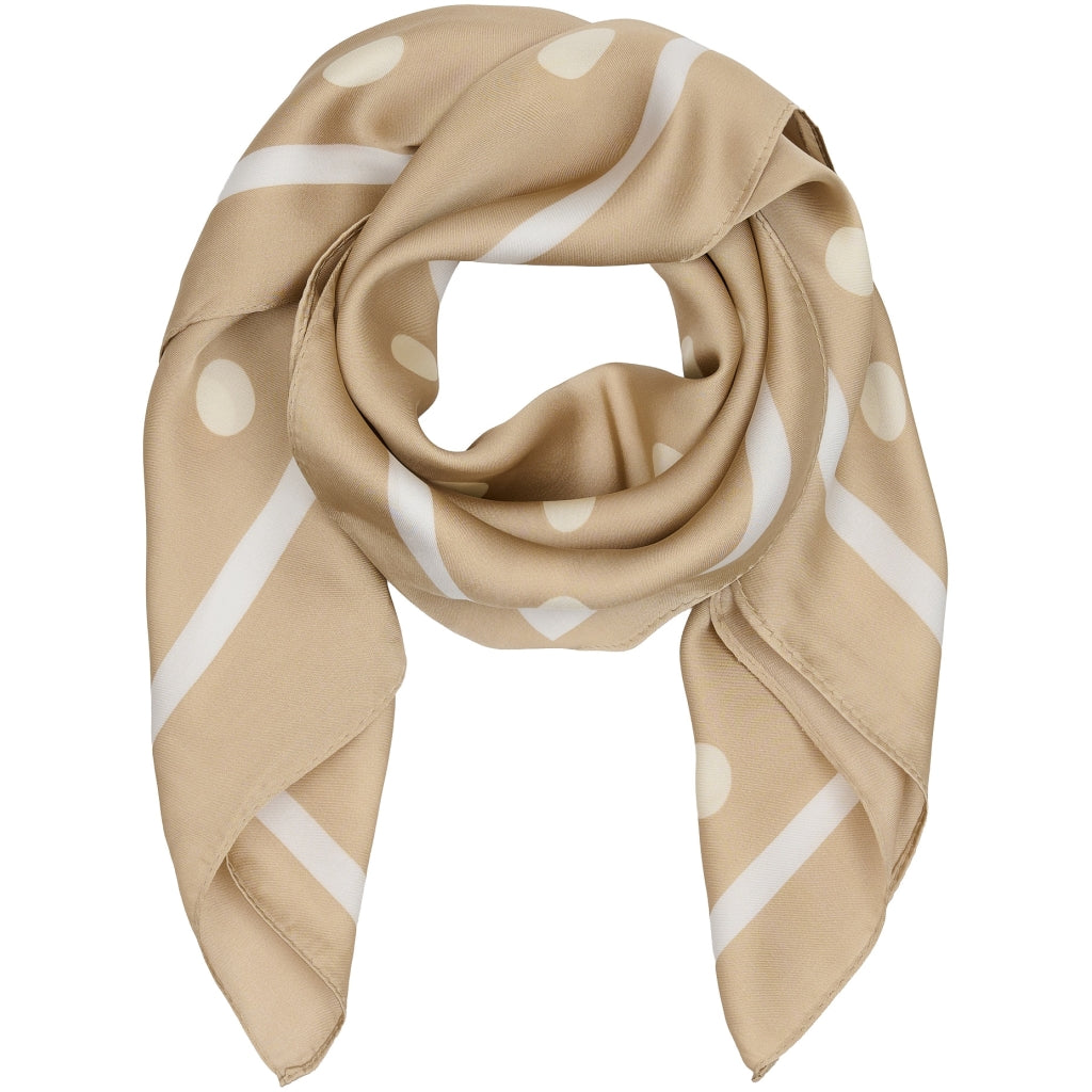 MARTA DU CHATEAU Marta du Chateau dame tørklæde MdcJuline FA-Scarf Scarf Kaki1515