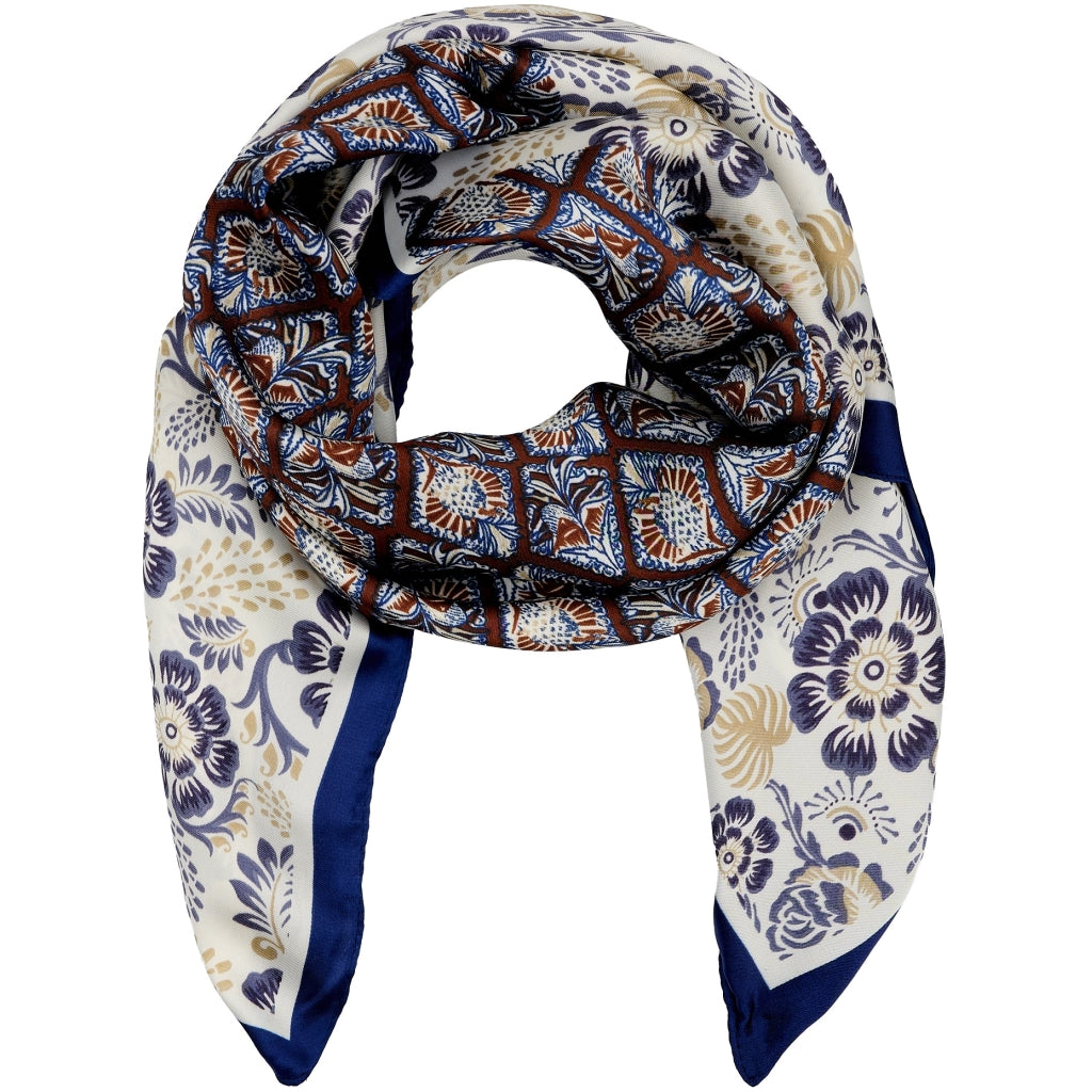 MARTA DU CHATEAU Marta du Chateau dame tørklæde MdcJuline FA-Scarf Scarf Navy3874